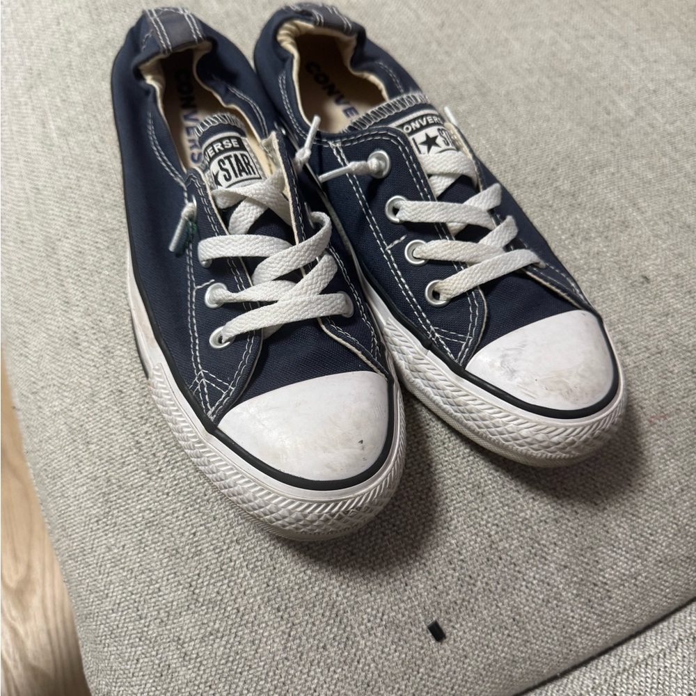 Converse Blue and White Classic Sneakers
